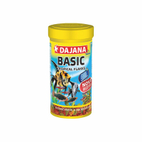 DAJANA Basic Tropical Flakes Pul Akvaryum Balık Yemi 100ml 20gr
