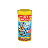DAJANA Aqua Basic Tropical Flakes Pul Akvaryum Balık Yemi 300ml 60gr