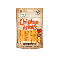 Dentalight Duckkk Licious Kurutulmuş Tavuklu Deri Sarma Köpek Ödül Maması 70gr