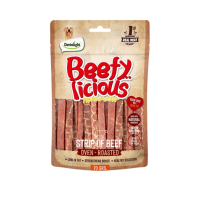 Dentalight Beffy Licious Kurutulmuş Sığırlı Şerit Köpek Maması 70gr