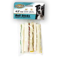 Doglife Ağız Sağlığı Destekleyici Renkli Çiğneme Kemiği 11cm (6'lı)