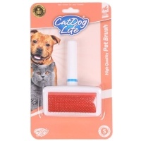 CatDog Life İnce Telli Kedi ve Köpek Fırçası 10x12cm [S]