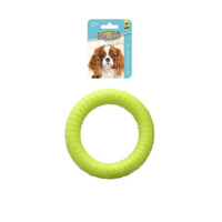 Doglife Kauçuk Ring Yuvarlak Köpek Oyuncağı 8cm (Karışık Renkli)