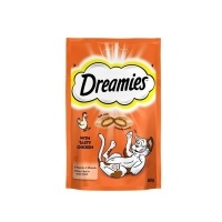 Dreamies İç Dolgulu Tavuklu Kedi Ödül Bisküvisi 60gr (3 Al 4 Öde)