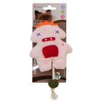 Eastland Catnipli Peluş Pembe Canavar Kedi Oyuncağı 18cm