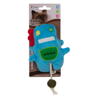 Eastland Catnipli Peluş Mavi Canavar Kedi Oyuncağı 18cm