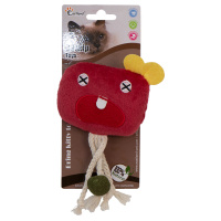 Eastland Catnipli Peluş Küp Canavar Kedi Oyuncağı 10cm