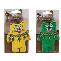 Eastland Sesli Kedi Otlu Peluş Kedi Oyuncağı 11,5cm (Karışık Renkli)