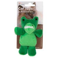 Eastland Kedi Otlu Peluş Timsah Kedi Oyuncağı 12cm