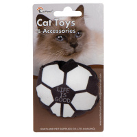 Eastland Sesli Peluş Top Kedi Oyuncağı 7cm