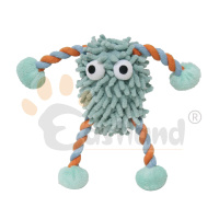 Eastland Sesli İpli Peluş Canavar Köpek Oyuncağı 10cm