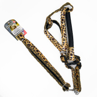 Eurodog Köpek Göğüs Tasması 120cm (Leopar)