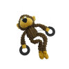 EuroDog Peluş Sesli Maymun Köpek Oyuncağı 16cm