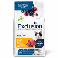 Exclusion Mono Protein Sığır Etli ve Narlı Yetişkin Kedi Maması 12kg