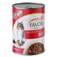 Favor Biftekli Yetişkin Kedi Konservesi 400gr