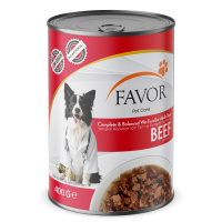 Favor Biftekli Yetişkin Köpek Konservesi 400gr