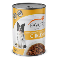 Favor Tavuk Etli Yetişkin Köpek Konservesi 400gr