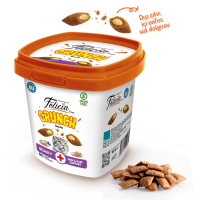 Felicia Beauty Crunch Tavuklu ve Somonlu Kedi Ödül Maması 100gr