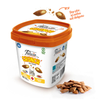 Felicia Crunch Hairball Tavuklu Yaban Mersinli ve Sütlü Kedi Ödül Maması 100gr