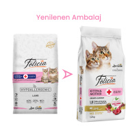 Felicia Hipoalerjenik Kuzu Etli Düşük Tahıllı Yavru Kedi Maması 12kg