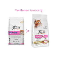 Felicia Hipoalerjenik Tavuklu ve Hamsili Düşük Tahıllı Yavru Kedi Maması 2kg