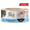 Felicia Kıyılmış Ton Balıklı ve Tavuklu Yetişkin Kedi Konservesi 85gr (6 Adet)