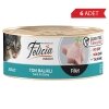 Felicia Fileto Ton Balıklı Tahılsız Yetişkin Kedi Konservesi 85gr (6 Adet)