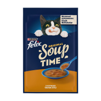 Felix Original Soup Time Tavuk Etli Kedi Çorbası 48gr