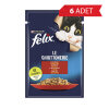 Felix Sığır Etli Yetişkin Kedi Konservesi 85gr (6 Adet)