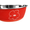 Flamingo Writable Köpekler İçin Mama ve Su Kabı 1900ml 20cm (Kırmızı)