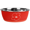 Flamingo Writable Köpekler İçin Mama ve Su Kabı 1900ml 20cm (Kırmızı)