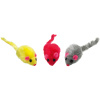 Flamingo Tüylü Fare Kedi Oyuncağı 5cm (9'lu)