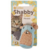 Flamingo Shabby Peluş Fare Kedi Oyuncağı 15cm (Mavi)