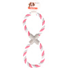 Flamingo 8 Şeklinde Köpek Diş İpi 37cm