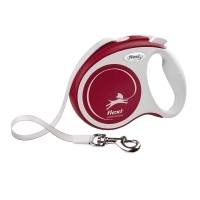 Flexi Comfort Plus İp Köpek Gezdirme Kayışı 5m (Kırmızı) [M]