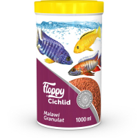 Floppy Malawi Cichlid Balıkları için Akvaryum Granül Yemi 1000ml
