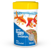 Floppy Goldfish Mix Japon Balıkları için Akvaryum Granül Yemi 100ml