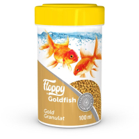 Floppy Goldfish Gold Japon Balıkları için Akvaryum Granül Yemi 100ml