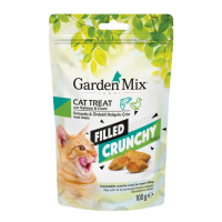 Garden Mix Filled Crunchy Somonlu ve Ördekli Kedi Ödül Maması 100gr
