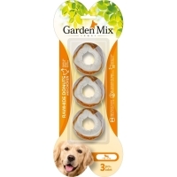 Garden Mix Tavuklu Donut Kemik Köpek Ödülü 120gr (3'lü)