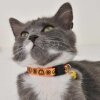 Garfield® Figürlü ve Yazılı Kedi Boyun Tasması 20-30cm (Sarı)