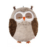 GiGwi Snoozy Friends Peluş Baykuş Kedi ve Köpek Yatağı 55x45cm