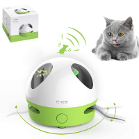 GiGwi İnteraktif Sesli Saklanan Fare Kedi Oyuncağı 12cm