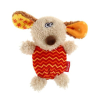 GiGwi Sesli Peluş Fare Köpek Oyuncağı 15cm (Kırmızı)