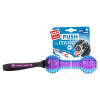GiGwi Ses Kontrollü Dambıl Köpek Oyuncağı 18cm (Mor-Mavi)