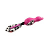 GiGwi Push To Mute Ses Kontrollü Ördek Köpek Oyuncağı 18cm (Pembe)