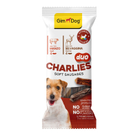 GimDog Charlies Duo Sığır Etli ve Av Etli Yumuşak Köpek Ödül Maması 60gr