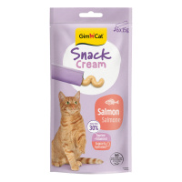 GimCat Snack Cream Somonlu Krema Kedi Ödül Maması 15gr (6'lı)