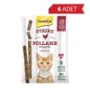 GimCat Sticks Tavuklu Ciğerli Taurinli Kedi Ödül Çubuğu 20gr (4'lü) (6 Adet)