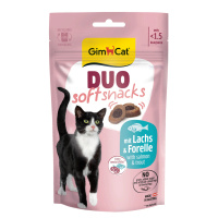 GimCat Duo Soft Shacks Somon ve Alabalıklı Kedi Ödül Maması 50gr